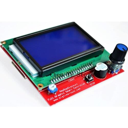 3D Printer Parts LCD 12864 LCD Control Panel 12864lcd display for 3D Printer Smart Controller RAMPS1.4