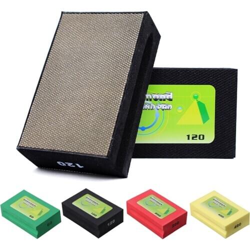 Diamond Hand Polishing Pads Glass Polishing Disc Grit 60/120/200/400 Diamond Sanding Pad For Stone Marble Granite Esmalte Glass