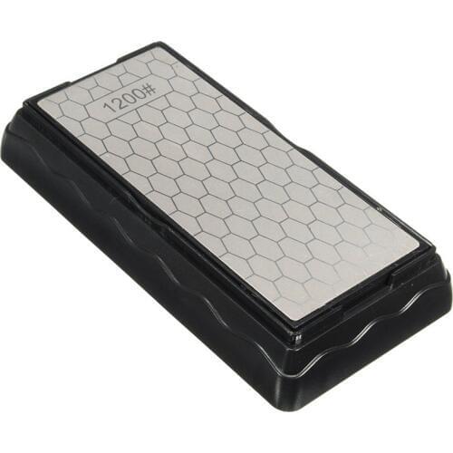 HHO-600# 1200# Double-Side Sharpener Diamond Whetstone Knife Sharpening Stone Kitchen Grit Chef Knife Grinding Tool