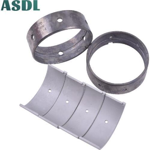 Motorcycle Engine Crankshaft Tile & Connect Rod Bearing Set STD +25 +50 +75 +100 For Honda NT400 Shadow400 CB750 Steed 400