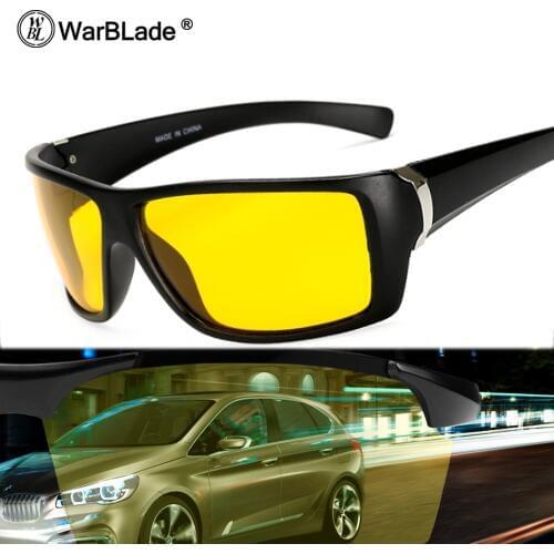 WarBLade Night Vision Glasses For Headlight Polarized Driving Sunglasses Yellow Lens UV400 Protection Night Eyewear for Driver