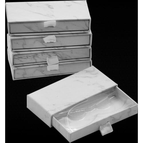 Wholesale False Eyelashes Box Package Lash Boxes Packaging Custom Logo Faux Cils 25mm Mink Eyelashes Makeup Drawer Cases Vendors