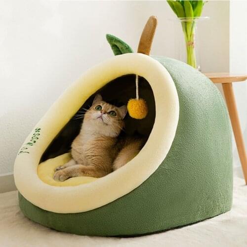 Cat Litter Four Seasons Universal Summer Cat Bed Cat House Semi-enclosed Dog Kennel Warm Winter Kitten Pet Supplies