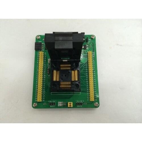 STM32-QFP100 QFP100 TQFP100 FQFP100 PQFP100 STM32 Yamaichi IC Test Socket Programming Adapter 0.5mm Pitch