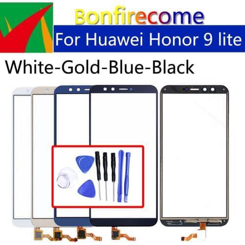 5.65" Touchscreen For Huawei Honor 9 Lite LLD-AL00 AL10 LLD-TL10 L31 Touch Screen Panel Sensor Digitizer LCD Display Glass Lens