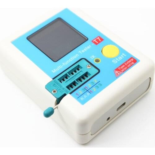 LCR-T7 Transistor Tester TFT Diode Triode Capacitance Meter LCR Meter NPN PNP MOSFET IR Multifunction Tester Multimeter