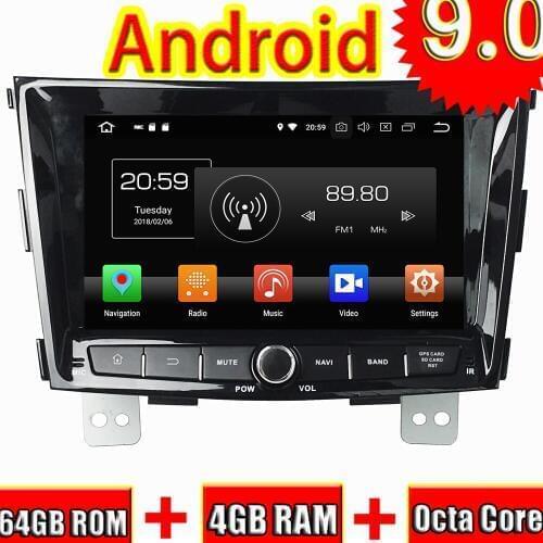TOPNAVI Octa Core Android 9.0 Car Multimedia Player For Ssangyong Tivolan 2014 Audio Radio Stereo 2 DIN GPS Navigation NO DVD