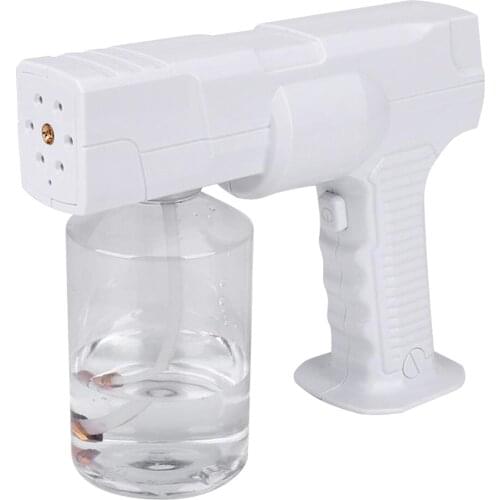 Upgraded Nano Steam Gun, Handle Ultra Fine Sprayer with Blue Light for Clothes,Vehicle,Office, Home, Hair Care