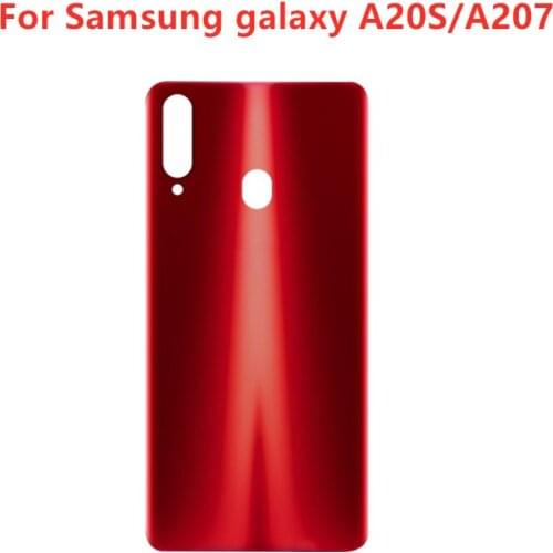 For SAMSUNG Galaxy A20S Back Battery Cover Door Rear Glass Housing Case Replace For SAMSUNG A207 2019 Battery Cover