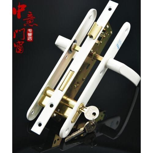 Security Steel Door Locks Mortise Locks 8525 lockcase For Sliding Door And Aluminum Door with double keys