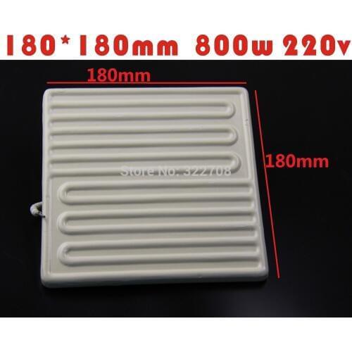Factory shipping heating plate far infrared ceramic heating brick BGA rework station dedicated 180*180MM 800W IR-9000 6000 6500