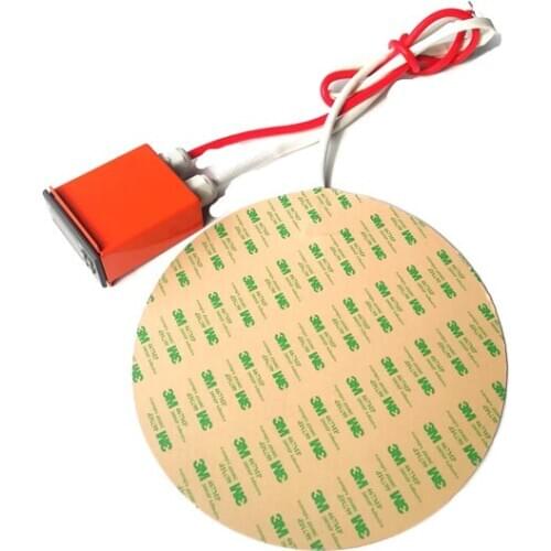 220V 1000W Diameter 500*1.5mm Round Silicone Heater with digital thermostat 1000mm lead wire