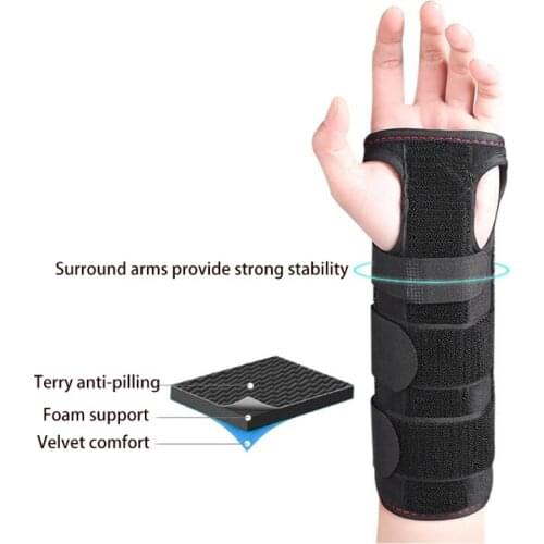 Wrist Brace for Carpal Tunnel Relief-Wrist Splint Carpal Tunnel Brace for Left or Right Hand Support Forearm Brace