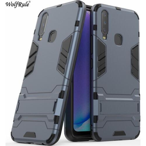 Phone Case Vivo Y17 Case Shockproof Rubber Silicon Armor Hard Back Cover For Vivo Y17 Y3 Case Fashion V1902 Vivo Y17 Phone Cover