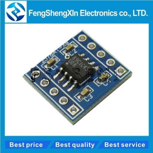 X9c104 digital potentiometer module 100 digital potentiometer to adjust the bridge balance