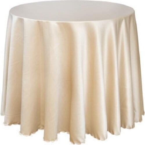 Wedding restaurant hotel damask table cloth plain color