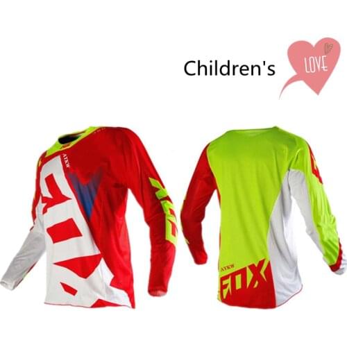 Kids Off Road ATV Racing T-Shirt AM RF Bicycle Cycling Bike fxoDownhill Jersey Motorcycle Jersey Motocross MTB DH MX Ropa DBoys