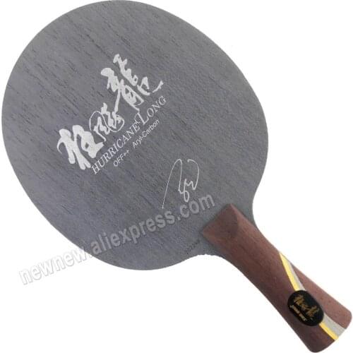 DHS Hurricane Long Arylate-Carbon OFF++ Table Tennis Blade (Shakehand) for PingPong Racket