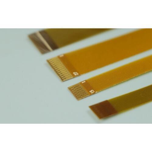 2 Pcs FFC Jumper FPC Flexible Flat Cable 0.3 mm Pitch 13 15 23 27 33 35 41 61 67 71 Pin Same Contact Side Length 60mm Gold Plate