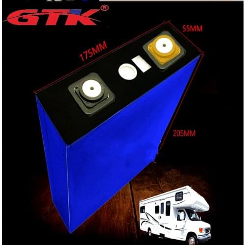 GTK new Lithium high quality high capacity Lifepo4 3.2V 200Ah li-ion battery for Motorhomes and electric buses