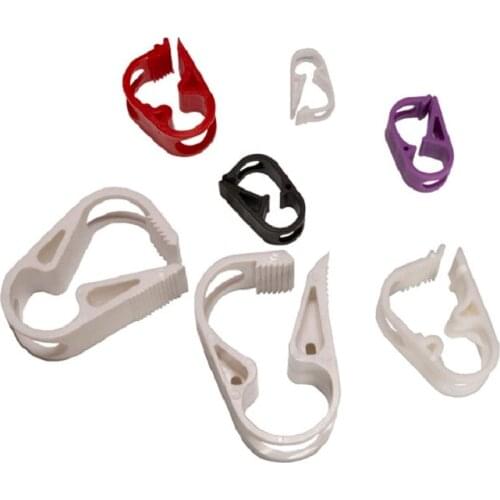 Multi size POM Medical Infusion Plastic hose clip Tubing adjustable Pinch Valve Siphon Hose Shut Off Clamp with Several Gear