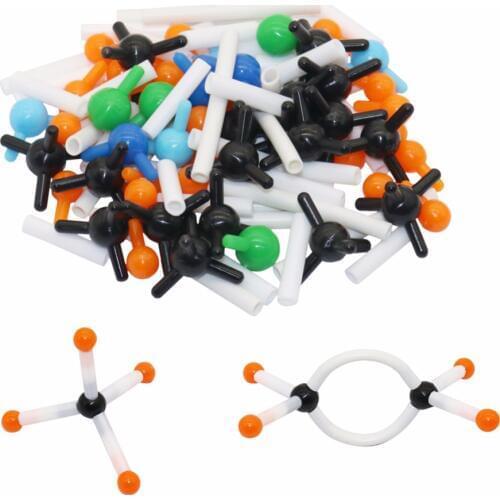 Diameter 9mm Miniature Molecular Structure Model Organic Chemistry Model Set Kit School Lab Teaching Experiment Tool