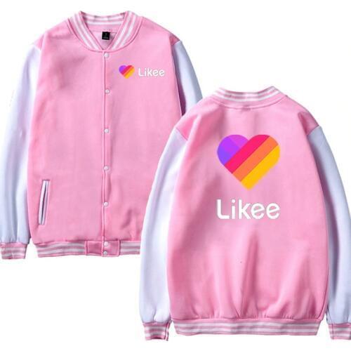 New Likee Video App jacket men women Clothing Baby Kids jacket Boys Girls Likee jacket Casual Tops Likee Animal Fox Cat jacket