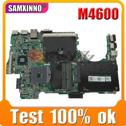 Original Laptop motherboard For DELL M4600 Mainboard CN-0605CY 0605CY QM67 for RGB