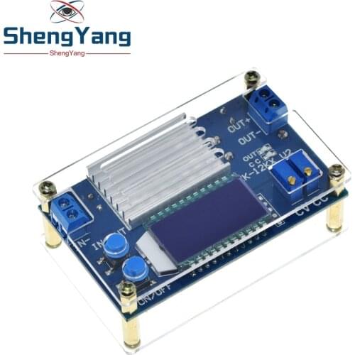 DC 0-32V 12A Constant Voltage Current LCD digital Voltage Current Display Adjustable Buck Step Down Power Supply Module Board