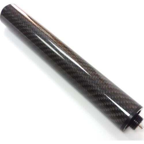Black Carbon Pool cue extension 8inch Billiards cue extend for P3 cues Billiards cue accessories