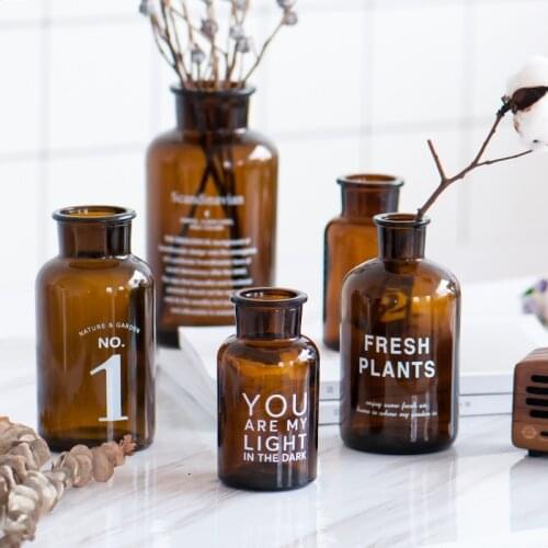 Glass Vase Decoration for Flowers Vases for Homes Christmas Decorations for Home Home Decoration Accessories