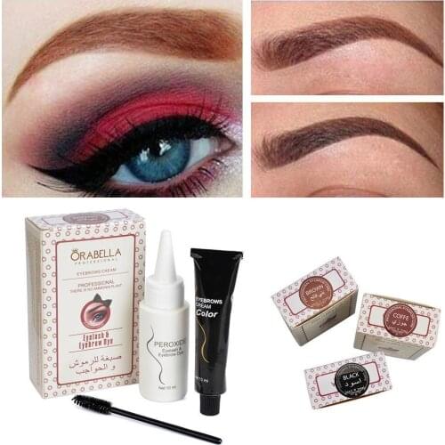 Waterproof Eyebrow Dyeing Cream Long-lasting Sweat-proof Long-lasting Color Development Three-dimensional Eyebrow Shape