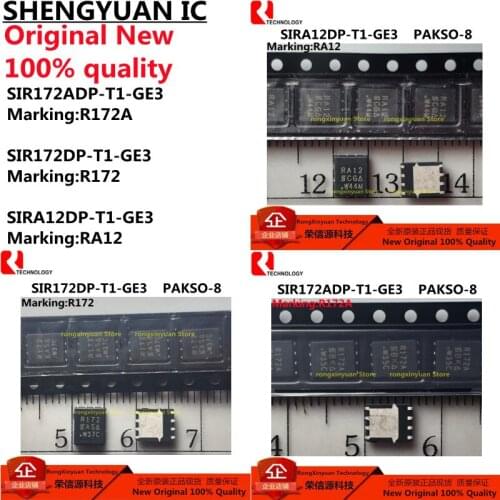 5pcs SIR172ADP-T1-GE3 R172A SIR172ADP SIR172A SIRA12DP-T1-GE3 RA12 SIRA12DP SIRA12 SIR172DP-T1-GE3 R172 SIR172DP SIR172 new