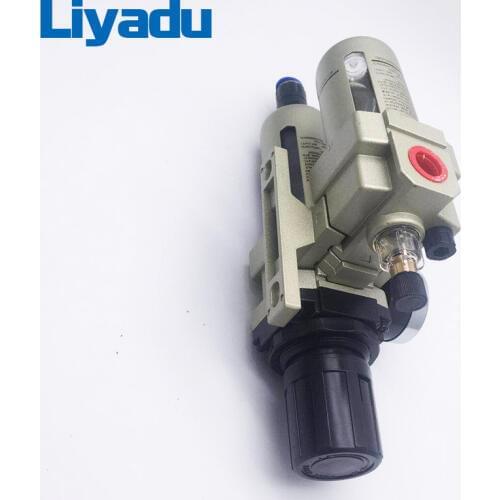 AC4010-04D G1/2 AC4010-06D G3/4 Oil and water separator Gas source treatment filter Duplex pieces automaticity