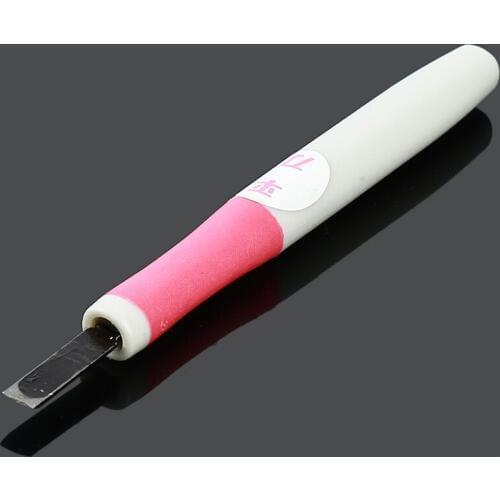 Rubber Stamp Cutting Carving Tools Set DIY Manual Crafts Carving Chisel Sculpture With 5 Blades Safe Hand Tools