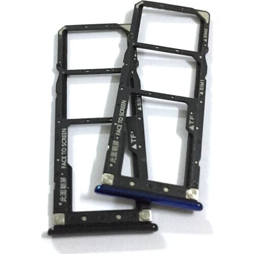 Sim Tray Holder For Xiaomi Mi Play SIM Card Tray Slot Holder Adapter Socket Repair Parts