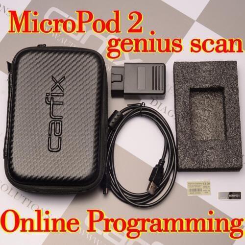Carfix WeTech MicroPod II Micropod2 Diagnostic Online Programming Scanner for Chry$ler FCA wi 17.04.27