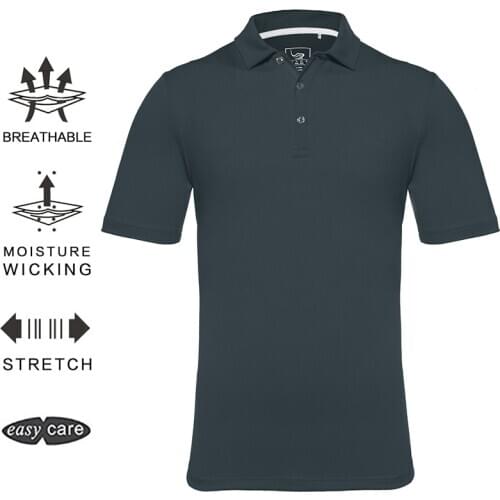 EAGEGOF man Golf wear Short Sleeve Tshirt Quick Dry Golf shirts male Breathable Sportswear Golf clothing for training