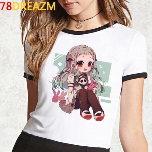 Toilet Bound Hanako Kun t shirt female couple clothes tumblr white t shirt harajuku aesthetic t-shirt t shirt