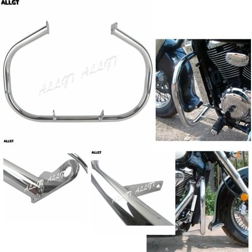 Fit for SUZUKI VL800 VOLUSIA C50 M50 Chrome Engine Guard Crash Bar Highway Engine Bar Motorcycle