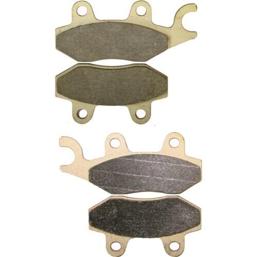 Brake Pads Set fit KAWASAKI ATV KVF750 KVF 750 E8FA Brute Force 4x4 Hardwoods Green HD 2008 2009 2010 2011 2012 2013 2014 2015
