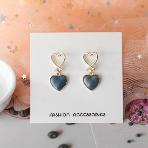 2020 New Fashion Womens Earrings flower fishbone fishtail Heart Shape eardrop Earrings For Women ear stud jewelry wholesaler
