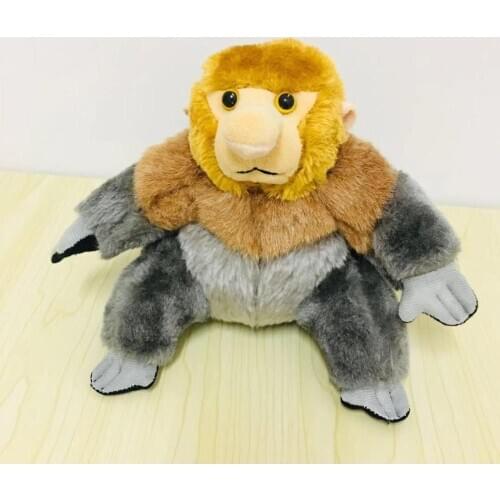 20 cm Plush Nasalis larvatus Monkey stuffed toys Dolls for Children