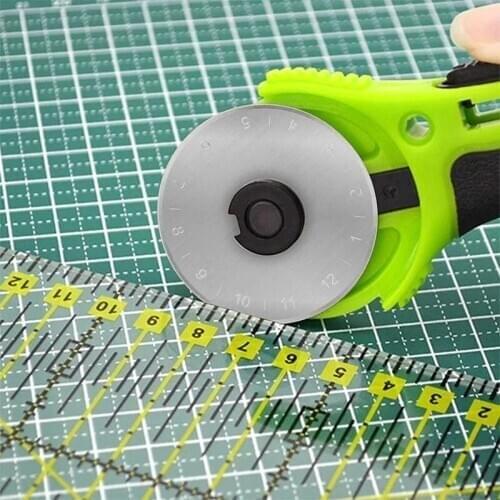 Titanium Coated Rotary Cutter Patchworks Cutter for Cloth Paper Fiber Film Leather Carpet Hogard