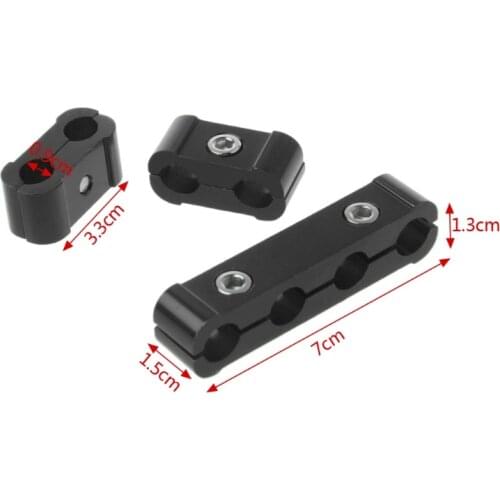 Engine Spark Plug Line Wire Separator Divider Clamp Kit For 8mm 9mm 10mm 1XCF