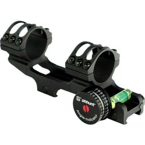 Tactics 25.4mm To 30mm Double Rings Scope Mount Fit 20MM Picatinny Weaver Rail For Airgun Rifle Hunting Accessories