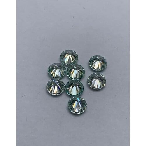 Zhanhao Newest Small Size Round 1ct Lab Created Moissanite Loose Gemstones Wholesale Price