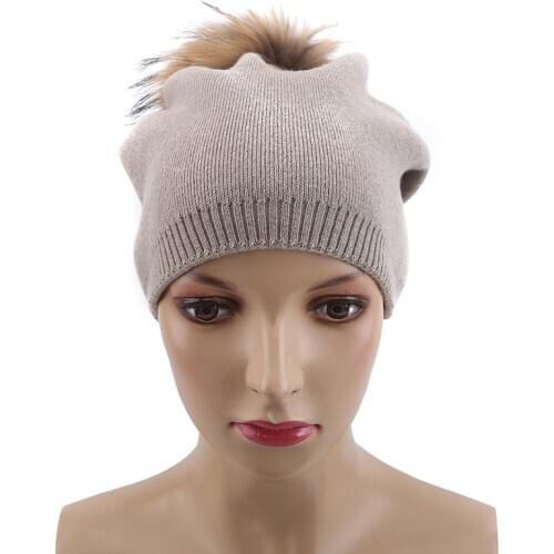 Winter Cycling Knitted Beanies Hats Women Thick Warm Beanie Skullies Hat Female Knit Bonnet Caps Clothing Accessories