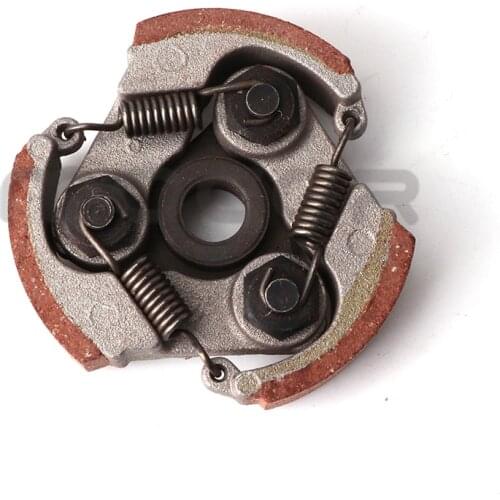2 Stroke 43/47/49cc Motorcycle Minimoto Centrifugal Clutch Alloy Moto Dirt Bike Atv Quad 3 Clutch Spring 75mm Clutch Plate