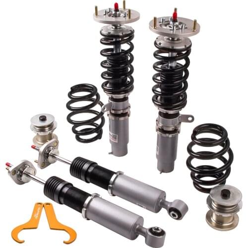 24 way Adjustable Damper Coilover Suspension For BMW 3 Serie E46 320I 323I 325I 328I 330I 1998-2005 Coil Strut Shock Absorber